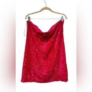 Fashion Nova Hot Pink Sequin Mini Dress ✨